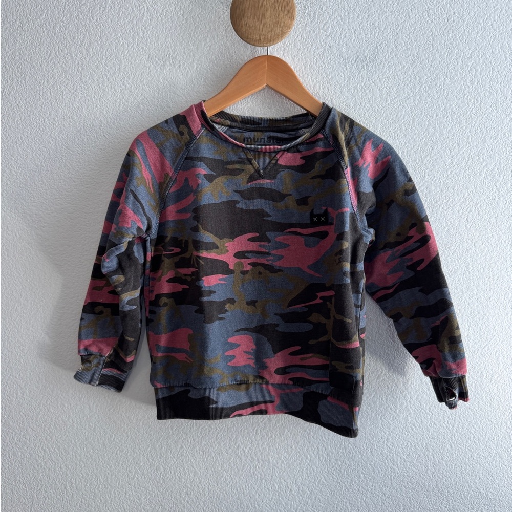 Munster Kids Camo Sweatshirt